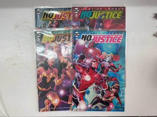 Justice League No Justice #1-4 2018 DC Comics Complete Series
