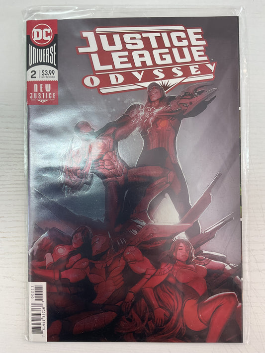 Justice League Odyssey #2 2018 DC Comics Foil Cover