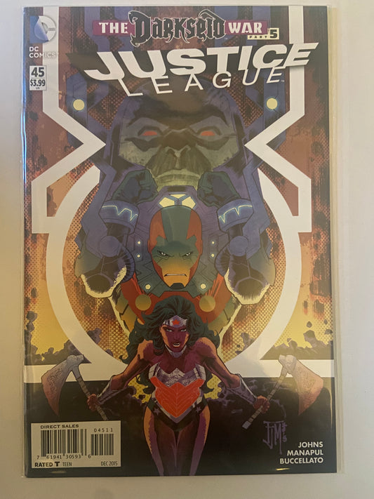 Justice League #45 2015 DC Comics