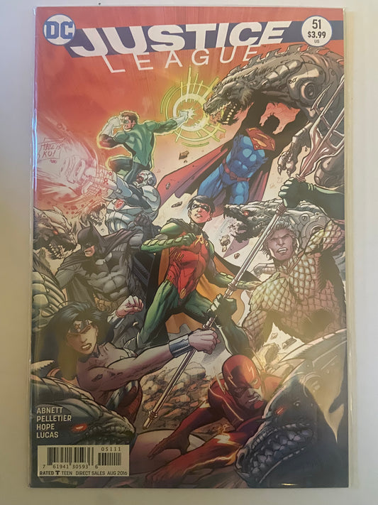 Justice League #51 2016 DC Comics