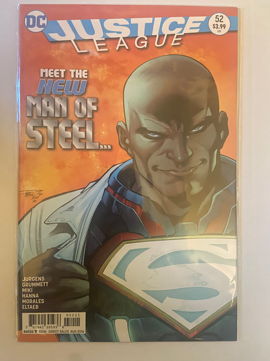 Justice League #52 2016 DC Comics