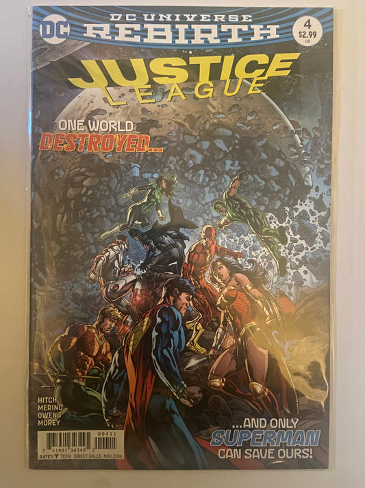 Justice League #4 2016 DC Comics