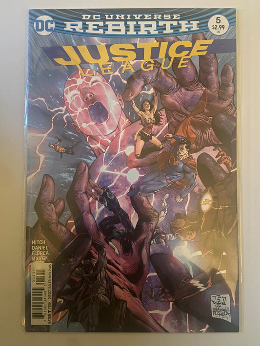 Justice League #5 2016 DC Comics