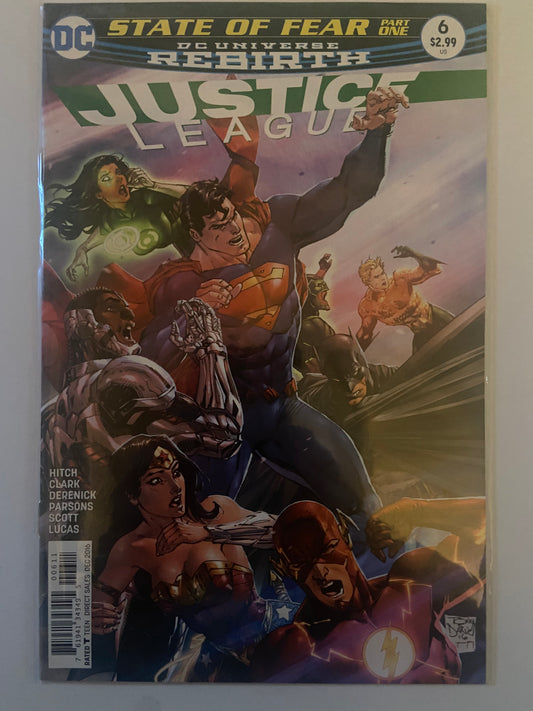Justice League #6 2016 DC Comics