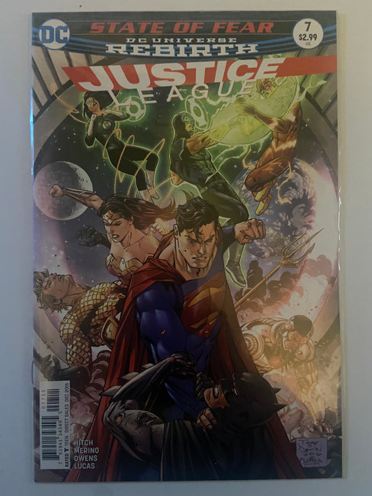 Justice League #7 2016 DC Comics