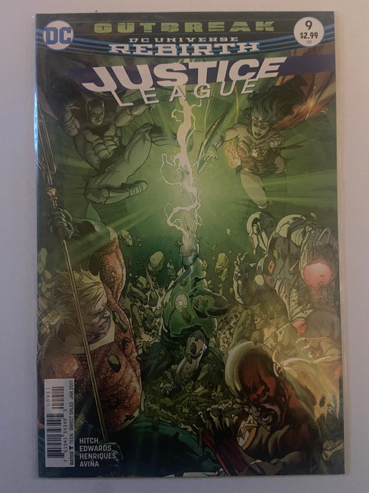 Justice League #9 2017 DC Comics
