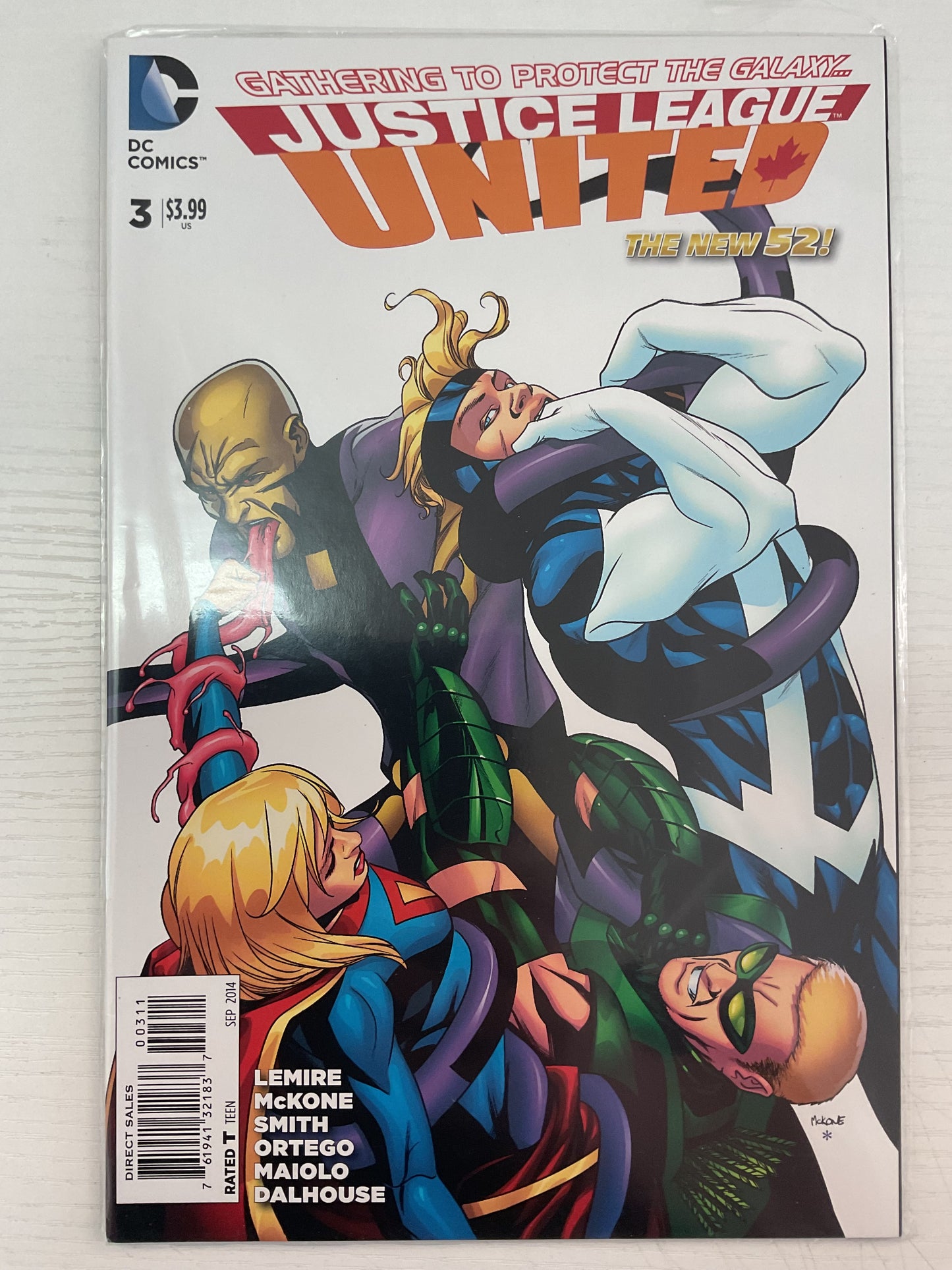 Justice League United #3 2014 DC Comics