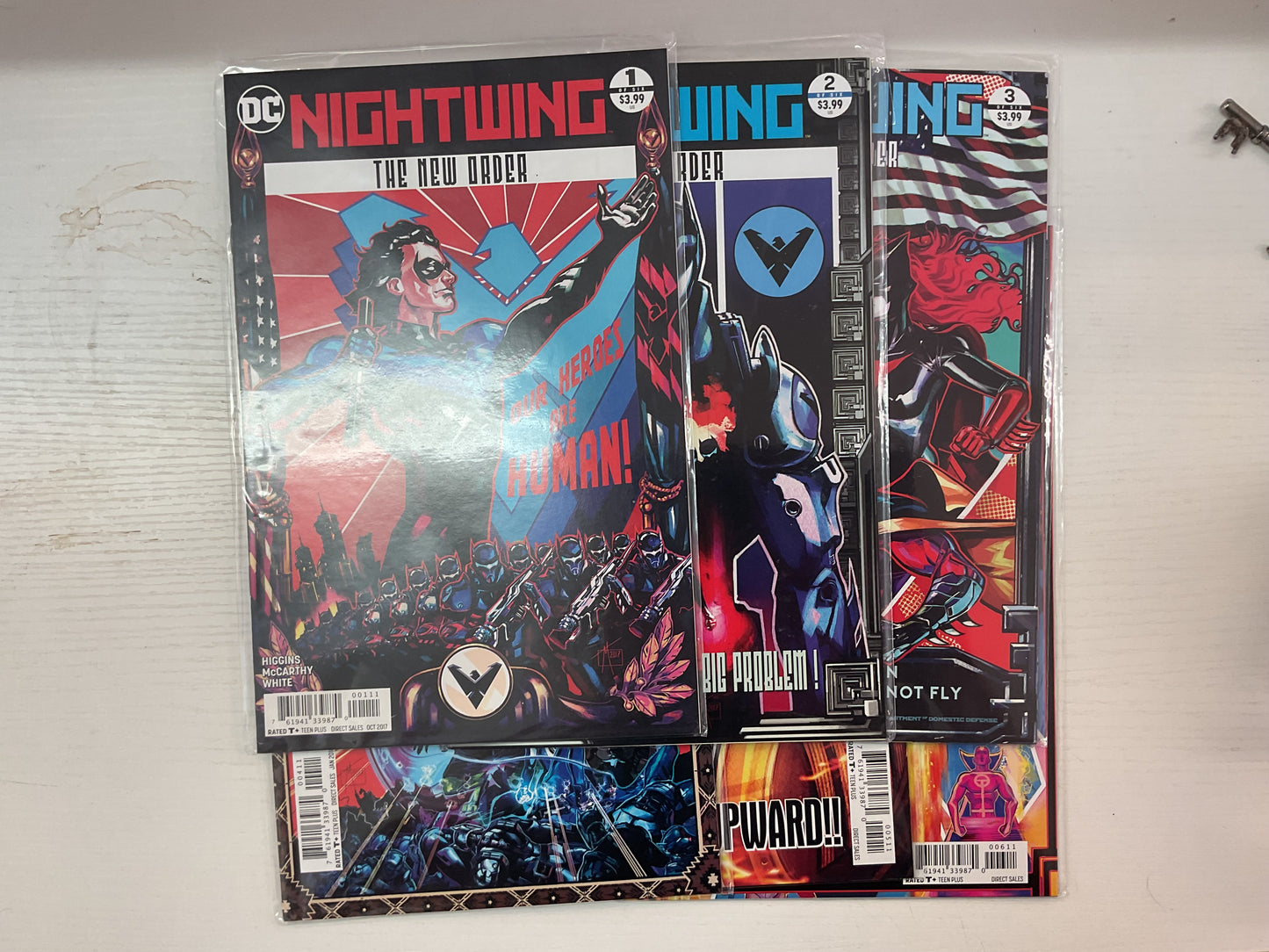 Nightwing The New Order #1-6 2017 2018 DC Comics Complete Series