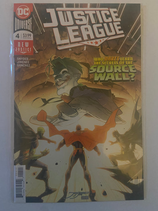 Justice League #4 2018 DC Comics
