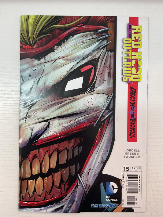 Red Hood And The Outlaws #15 2013 DC Comics