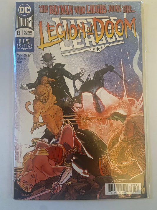 Justice League #8 2018 DC Comics
