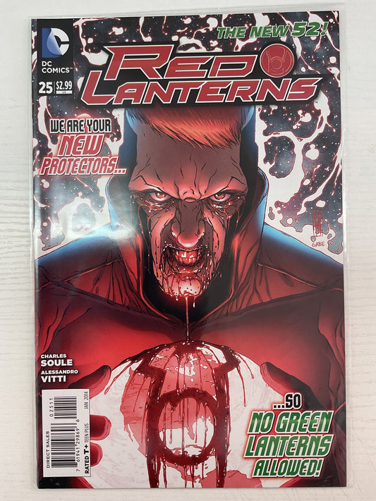 Red Lanterns #25 2014 DC Comics