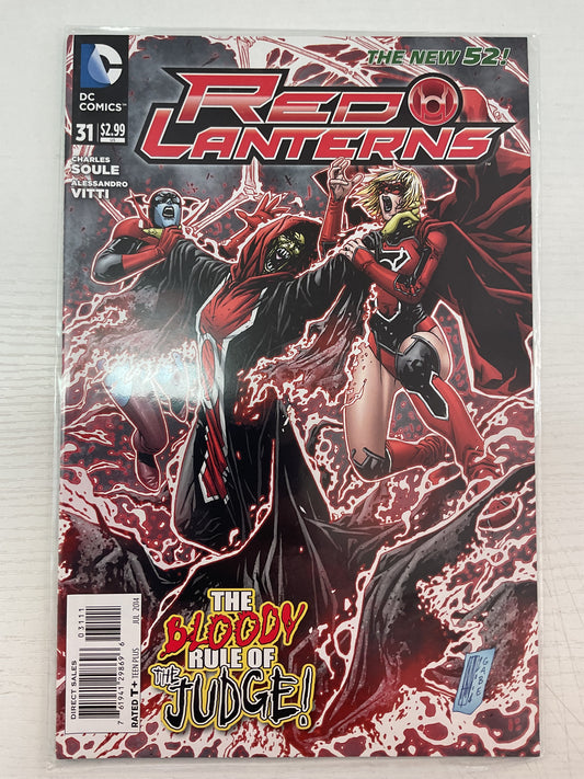Red Lanterns #31 2013 DC Comics