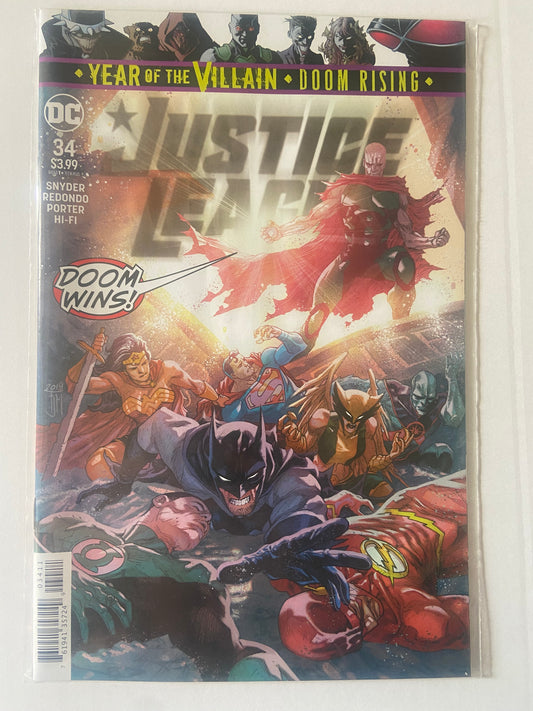 Justice League #34 2019 DC Comics