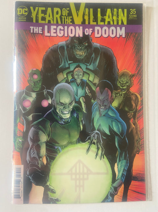 Justice League #35 2020 DC Comics Acetate Cover