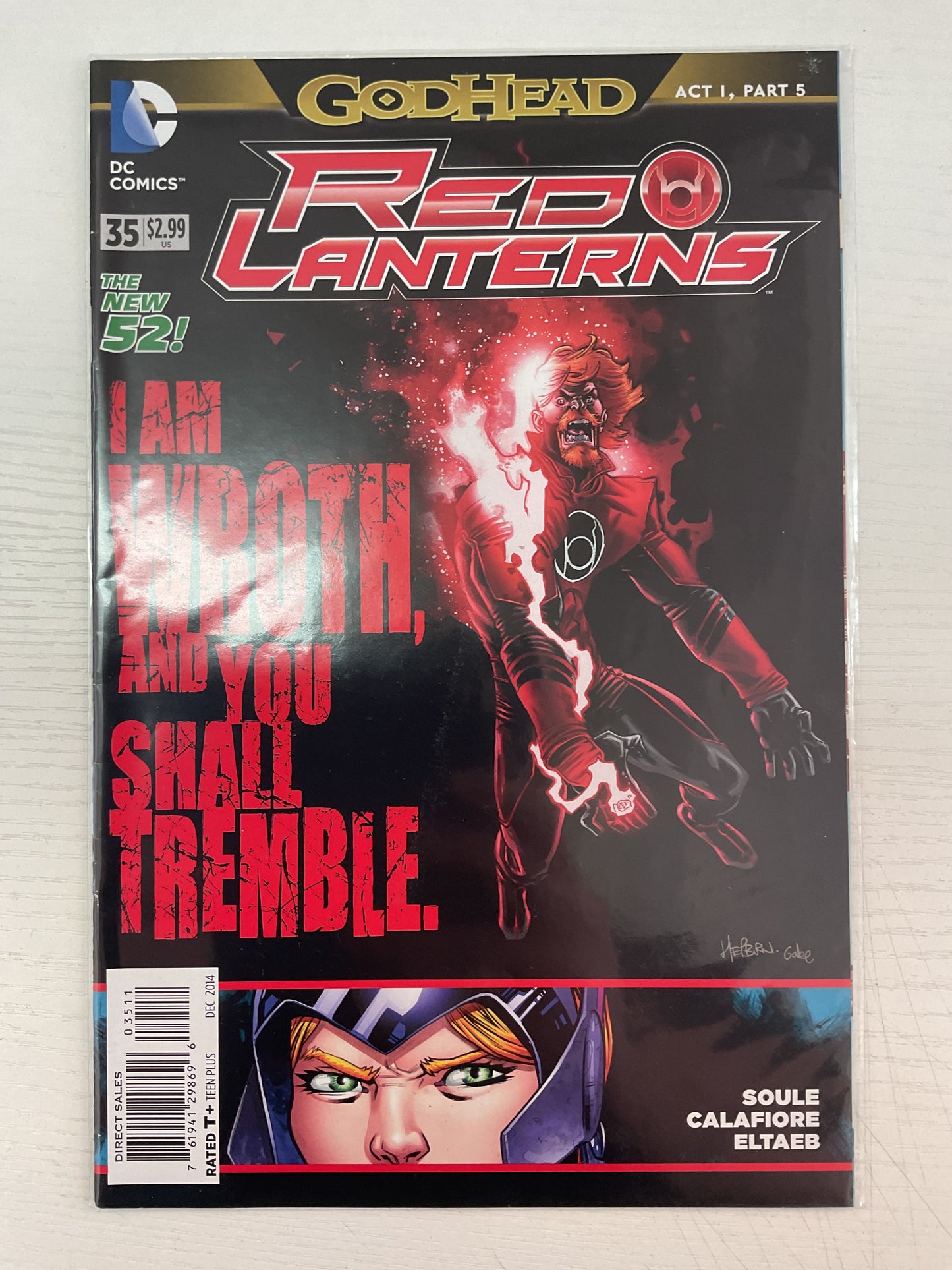 Red Lanterns #35 2014 DC Comics