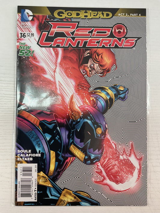 Red Lanterns #36 2015 DC Comics