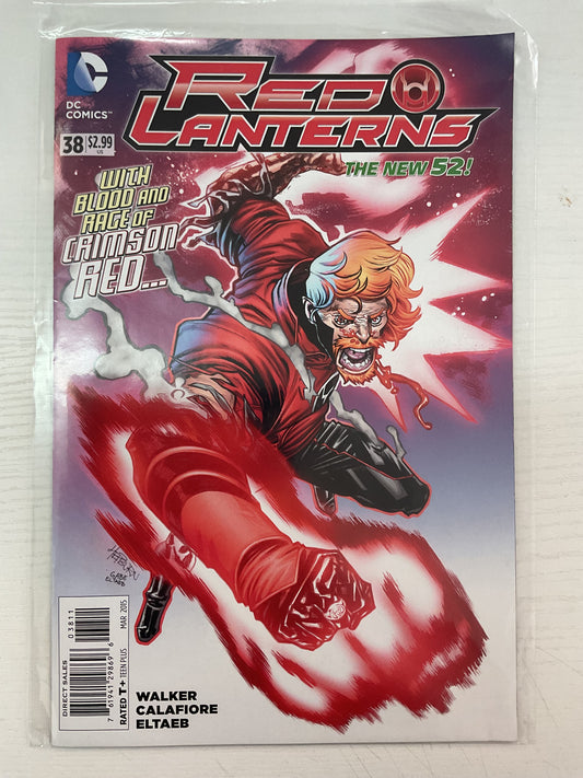 Red Lanterns #38 2015 DC Comics