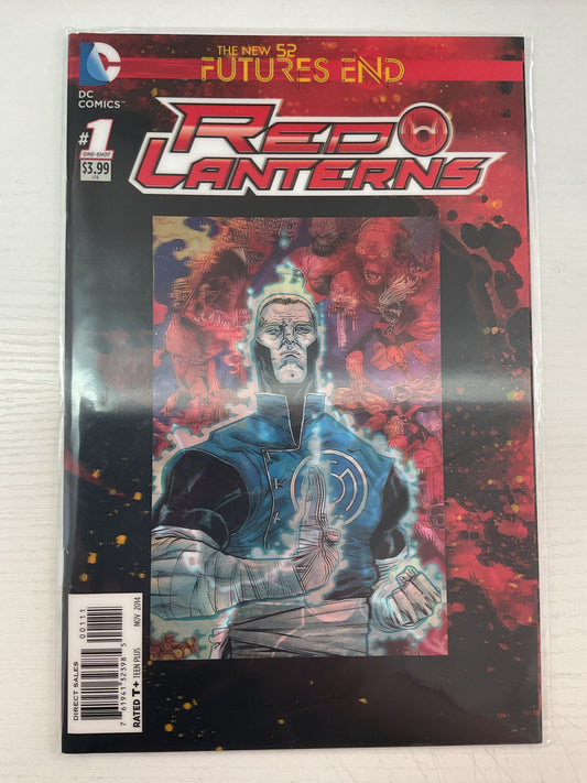 Red Lanterns Future End #1 2014 DC Comics 3D Lenticular Cover