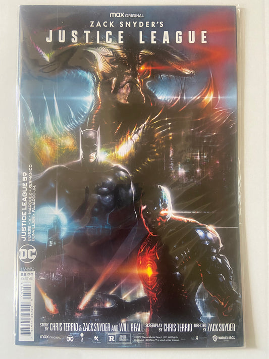 Justice League #59 2021 DC Comics Sharp Snyder Cut Variant