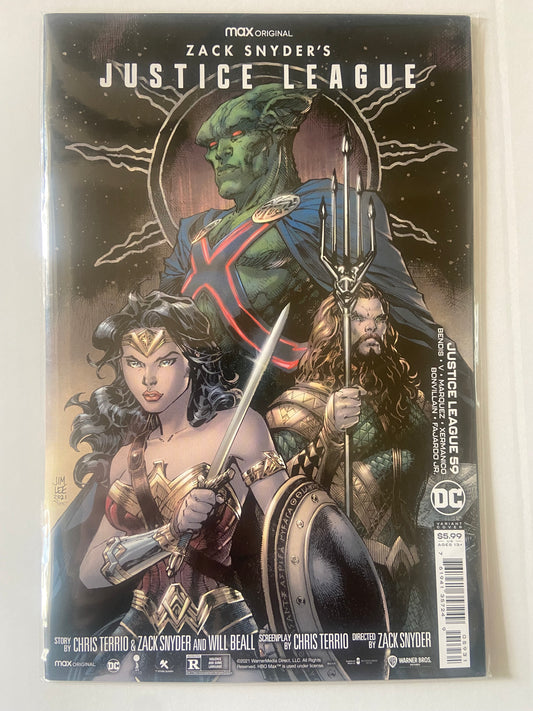 Justice League #59 2021 DC Comics Lee Snyder Cut Variant