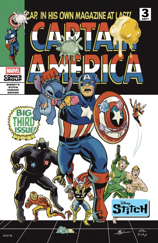 (Sub) Captain America #3 2025 Marvel Comics