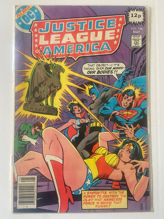 Justice League Of America #166 1979 DC Comics Uk Price