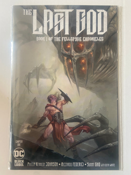 Last God #1 2019 DC Comics Black Label