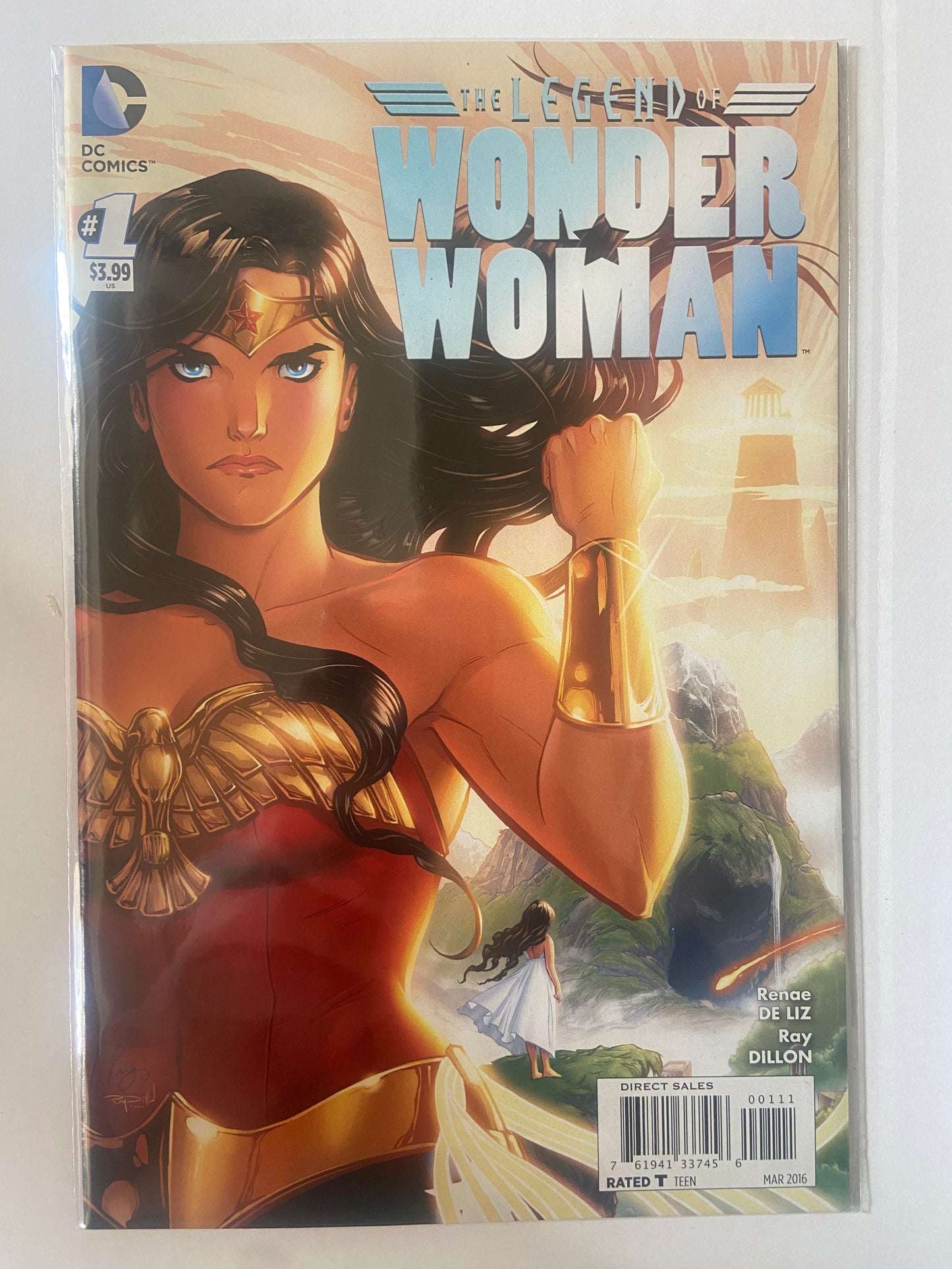 Legend Of Wonder Woman #1 2016 DC Comics