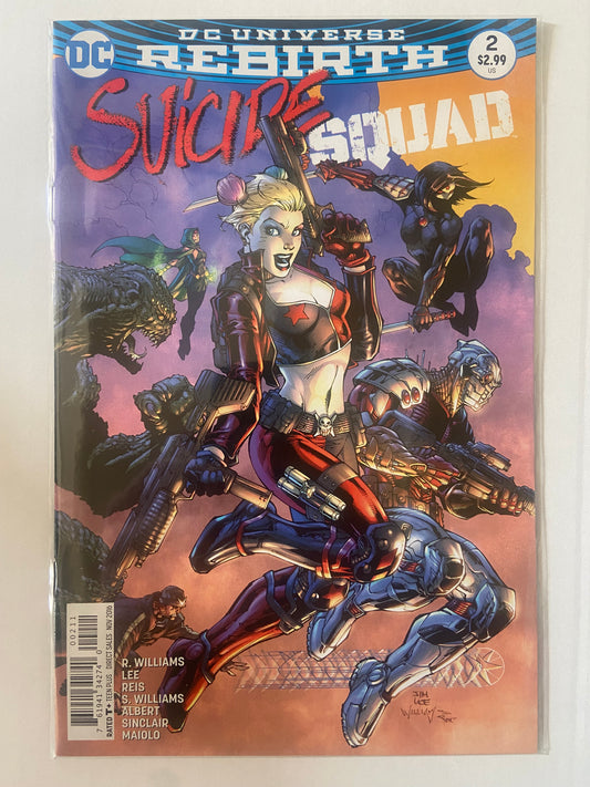 Suicide Squad #2 2016 DC Comics 1st Appearance Of Emilia Harcourt