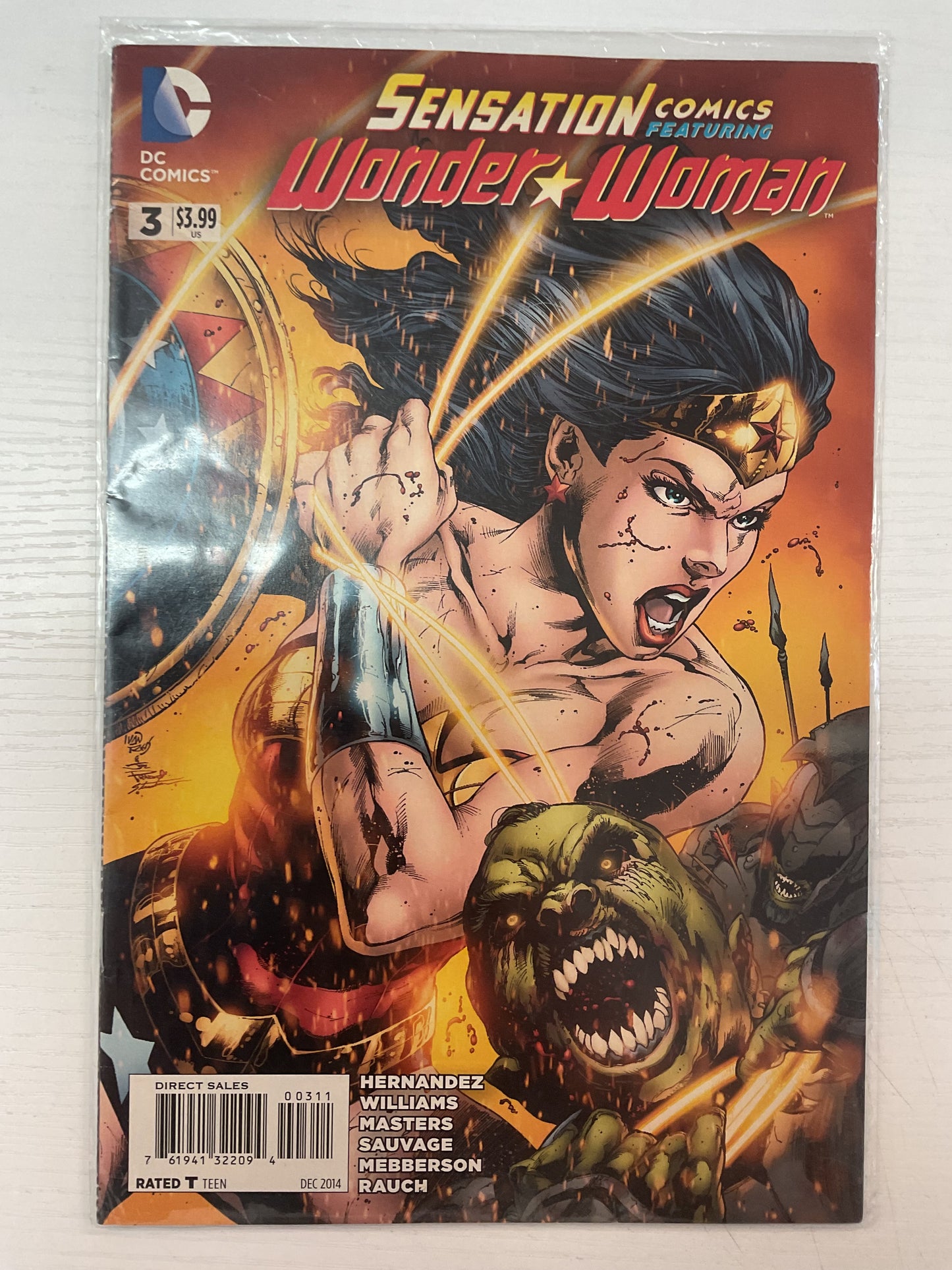 Sensation Comics Featuring Wonder Woman #3 2014 DC Comics