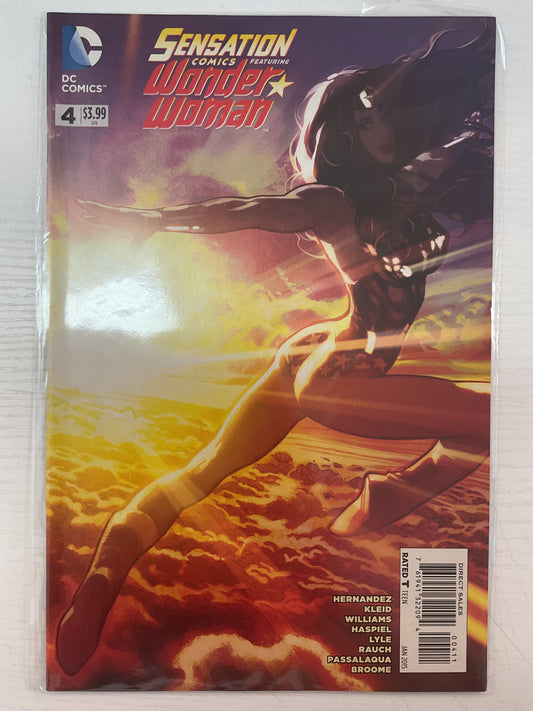 Sensation Comics Featuring Wonder Woman #4 2015 DC Comics Adam Hughes Cover