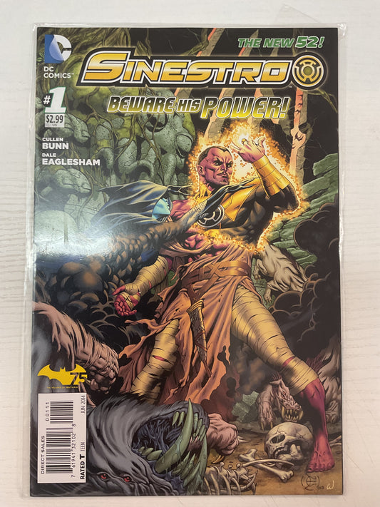 Sinestro #1 2014 DC Comics