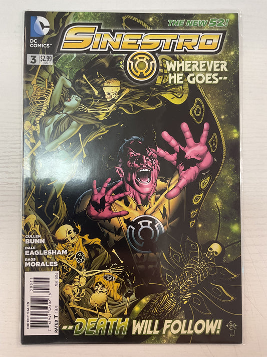 Sinestro #3 2014 DC Comics