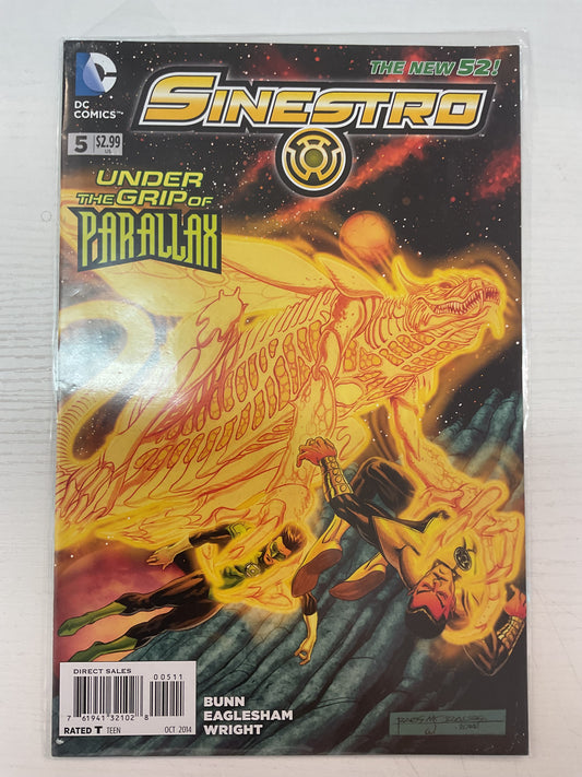 Sinestro #5 2014 DC Comics