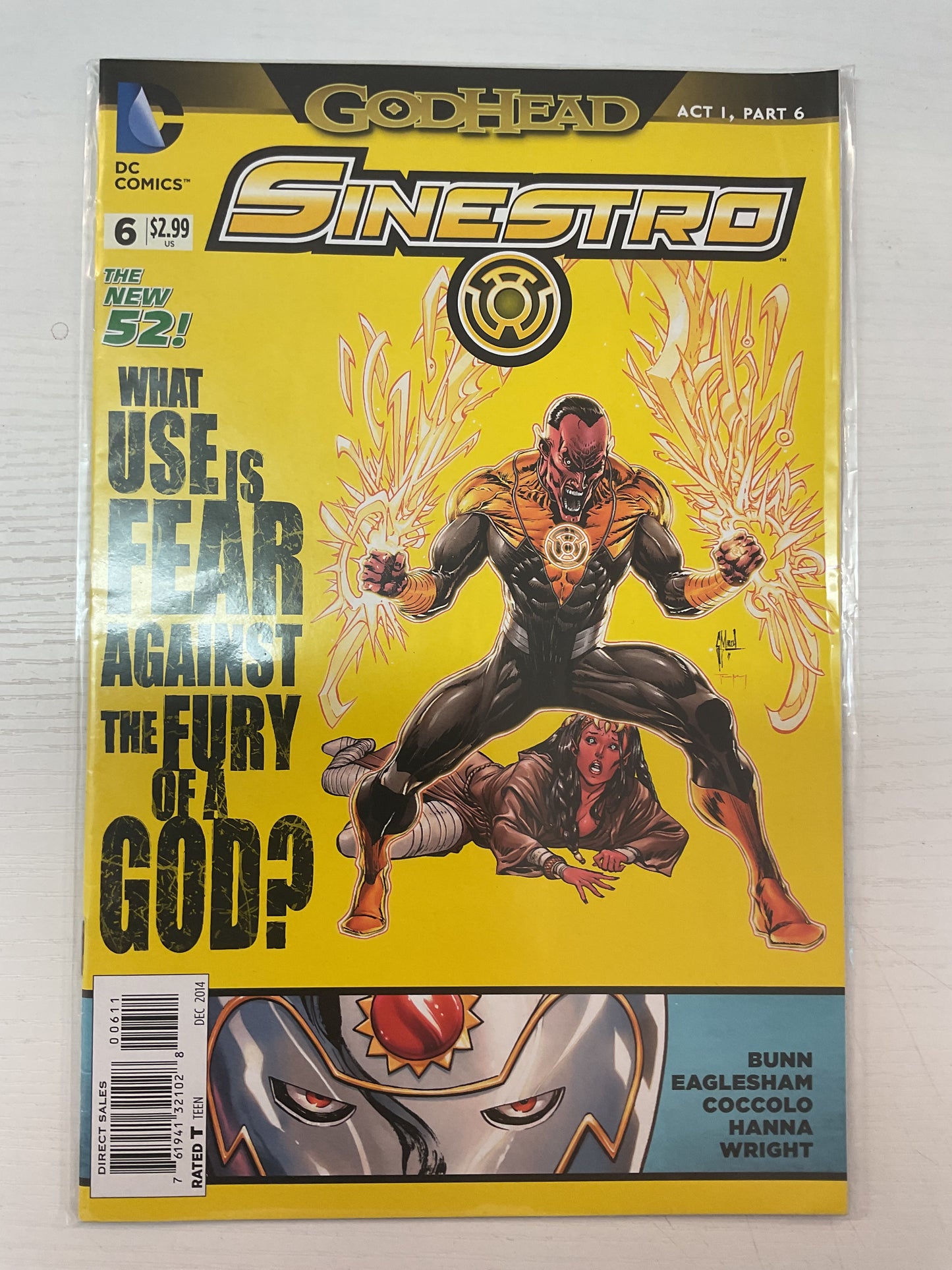 Sinestro #6 2014 DC Comics