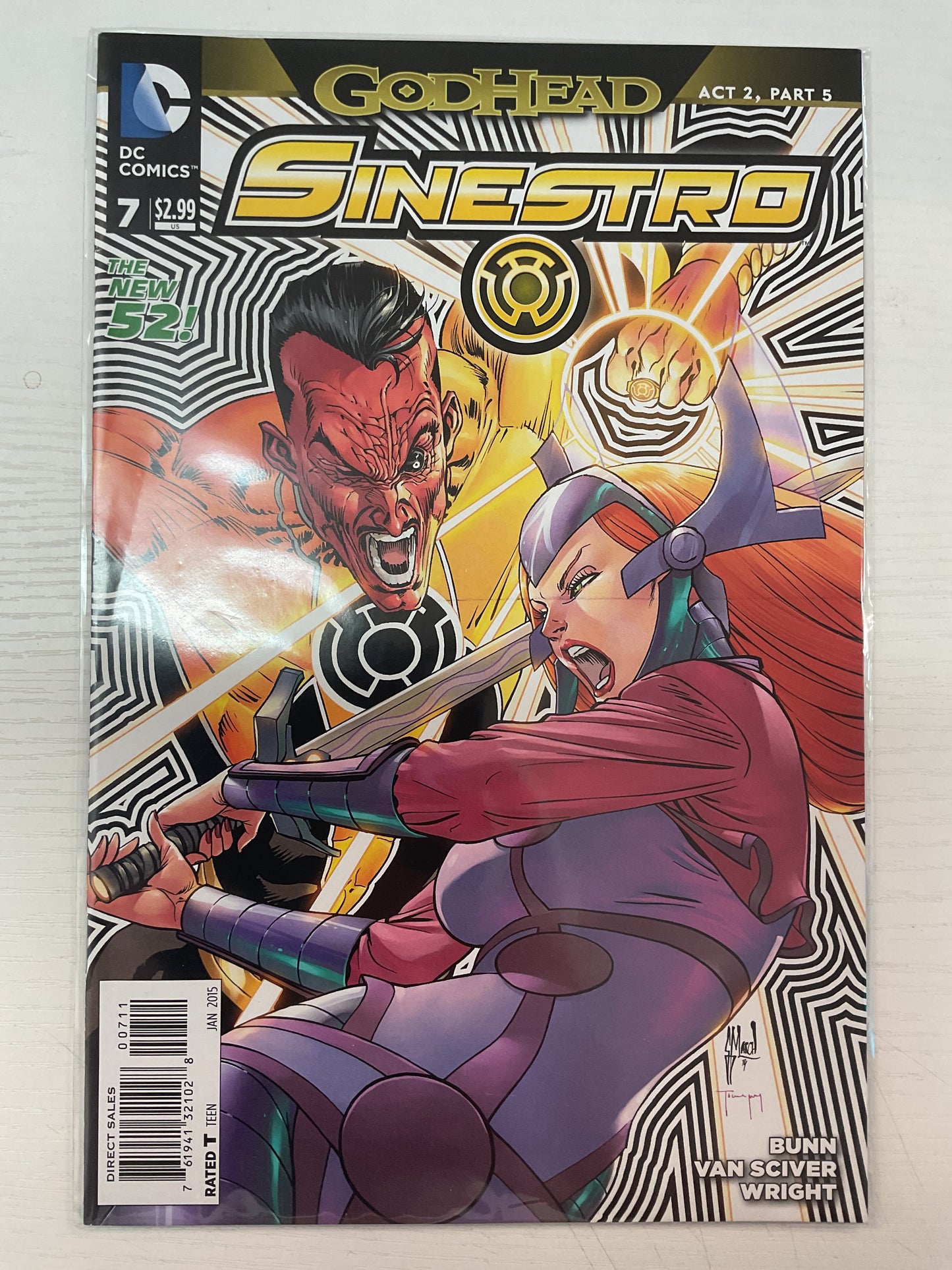 Sinestro #7 2015 DC Comics