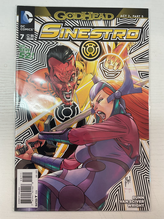 Sinestro #7 2015 DC Comics