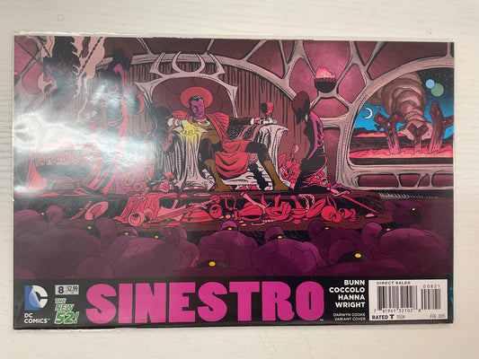 Sinestro #8 2015 DC Comics Darwyn Cooke Variant
