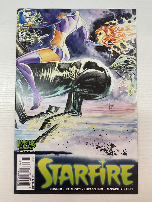 Starfire #5 2015 DC Comics March Monster Of The Month Variant