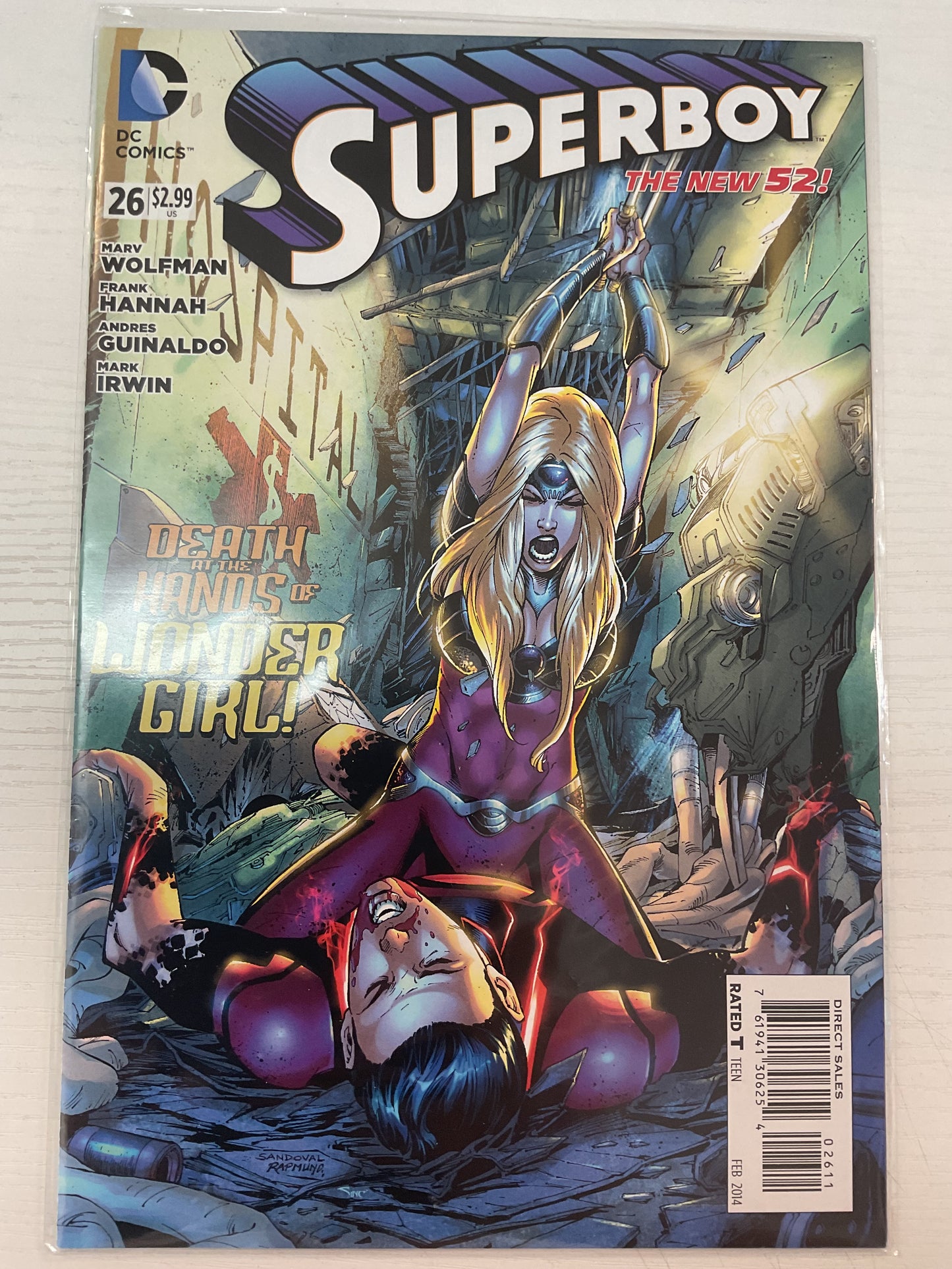 Superboy #26 2014 DC Comics
