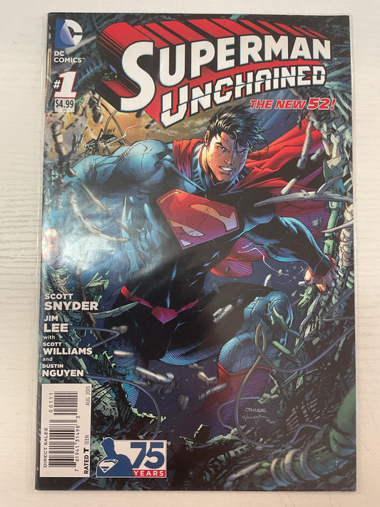 Superman Unchained #1 2013 DC Comics
