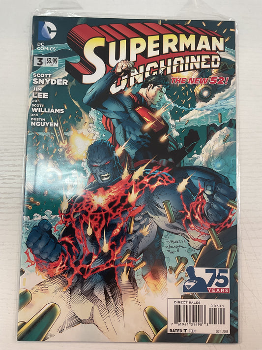 Superman Unchained #3 2013 DC Comics
