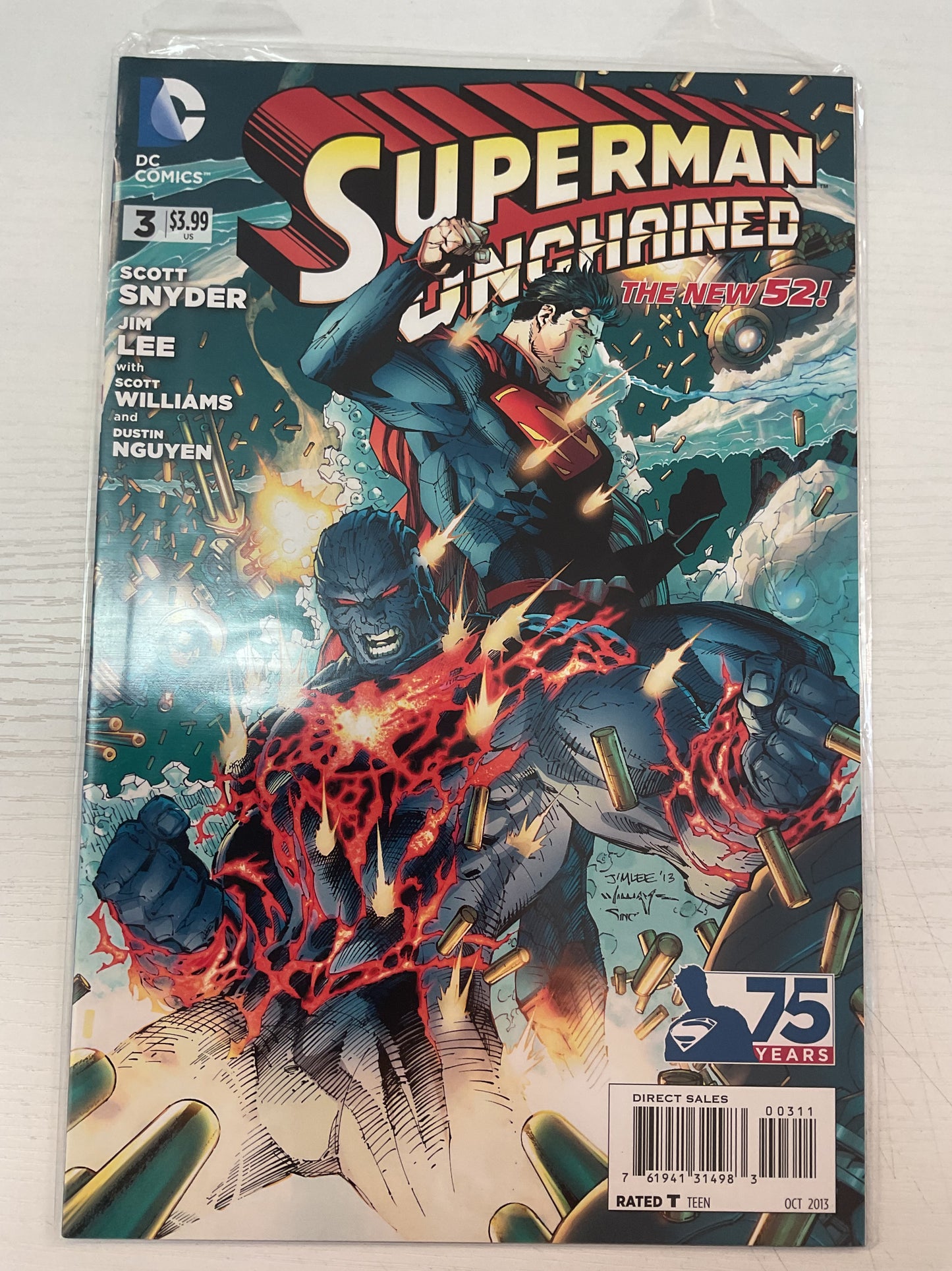 Superman Unchained #3 2013 DC Comics