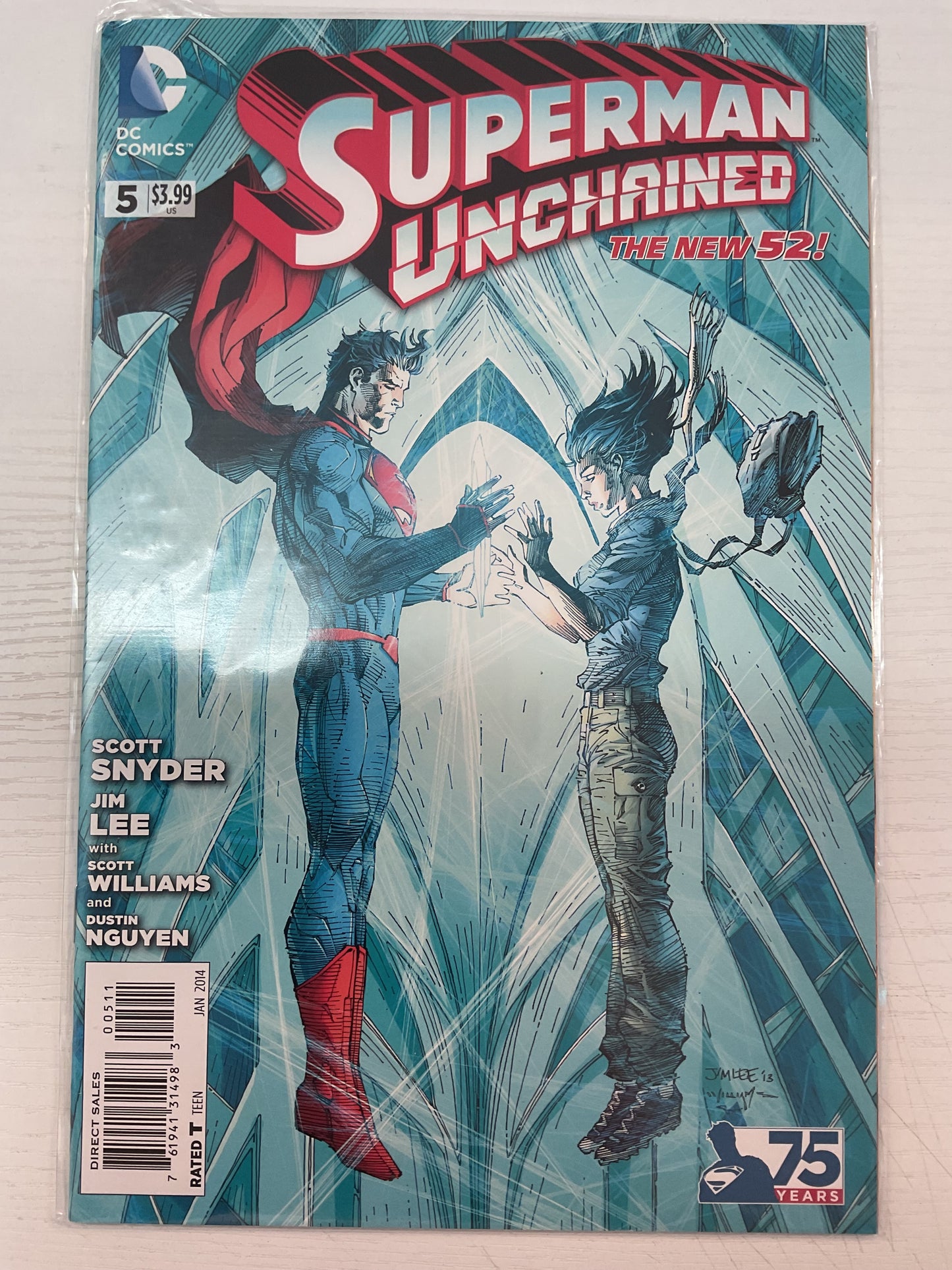 Superman Unchained #5 2014 DC Comics