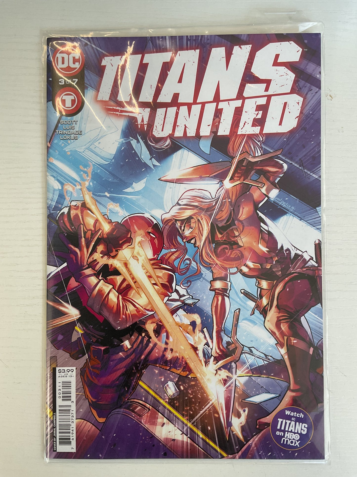 Titans United #3 2022 DC Comics