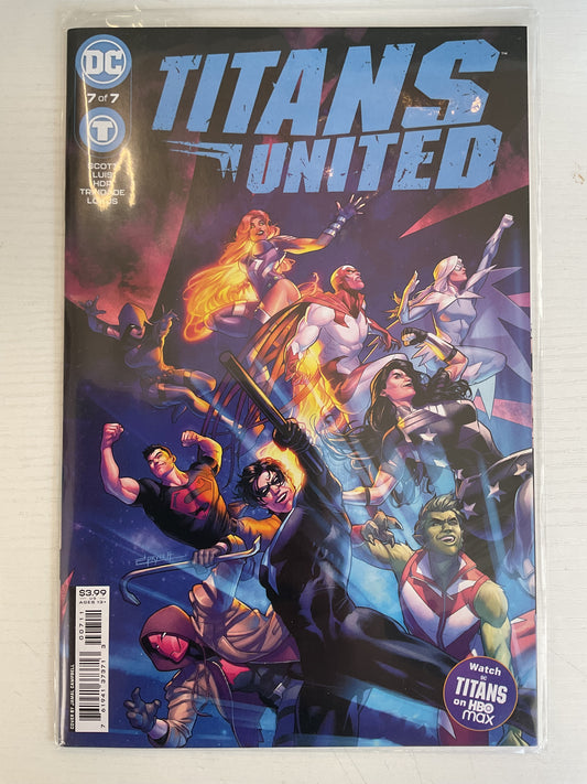 Titans United #7 2022 DC Comics
