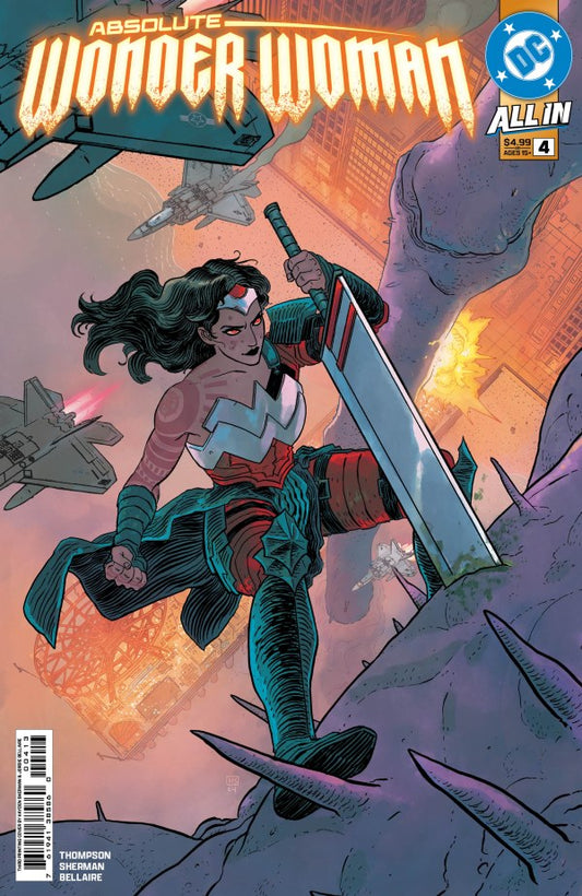 Absolute Wonder Woman #4 3rd Print 2025 DC Comics