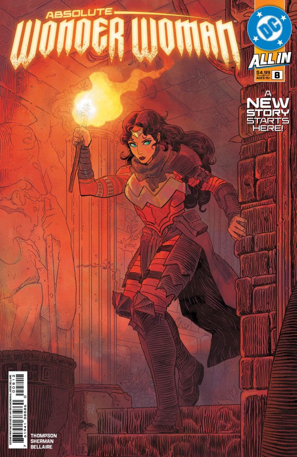 Absolute Wonder Woman #8 2nd Print 2025 DC Comics