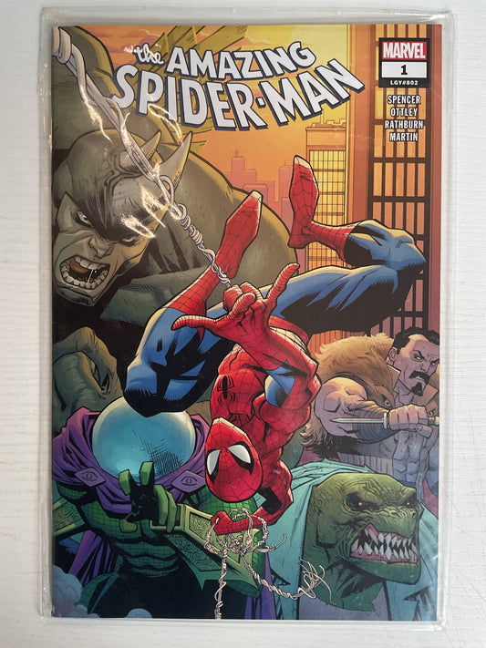 Amazing Spider-Man #1 2018 Marvel Comics